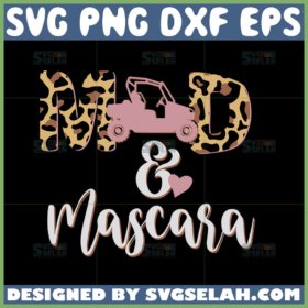 mud and mascara svg mascara brush svg