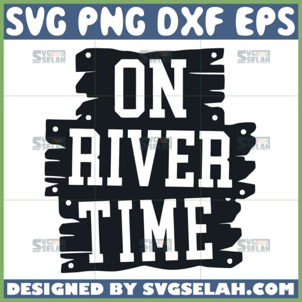 on river time svg