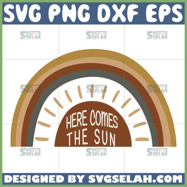 here comes the sun svg