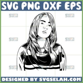 billie eilish svg music svg vinyl svg