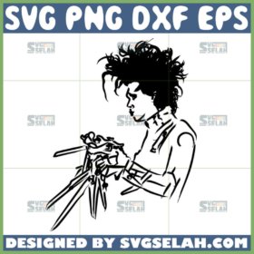 edward scissorhands svg