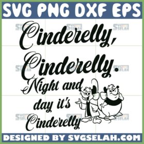 jaq and gus outline quotes svg cinderelly cinderelly night and day it cinderelly svg