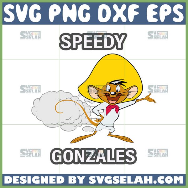 speedy gonzales disney svg