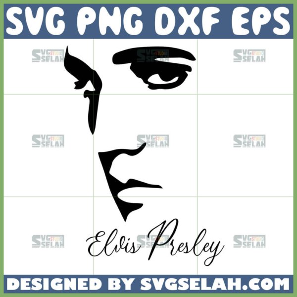 elvis presley svg