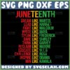 juneteenth proud svg juneteenth black freedom svg
