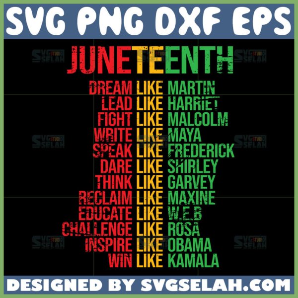juneteenth proud svg juneteenth black freedom svg