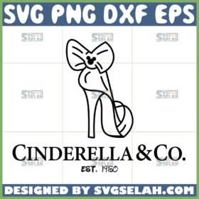 cinderella and co est 1950 svg disney cinderella svg