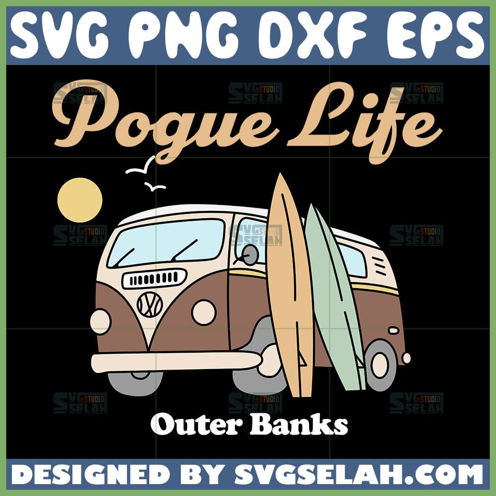 Pogue Life Outer Banks SVG - SVG Selah