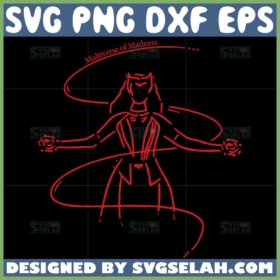scarlet witch multiverse of madness svg