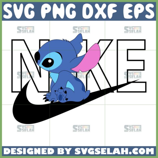 stitch nike logo svg