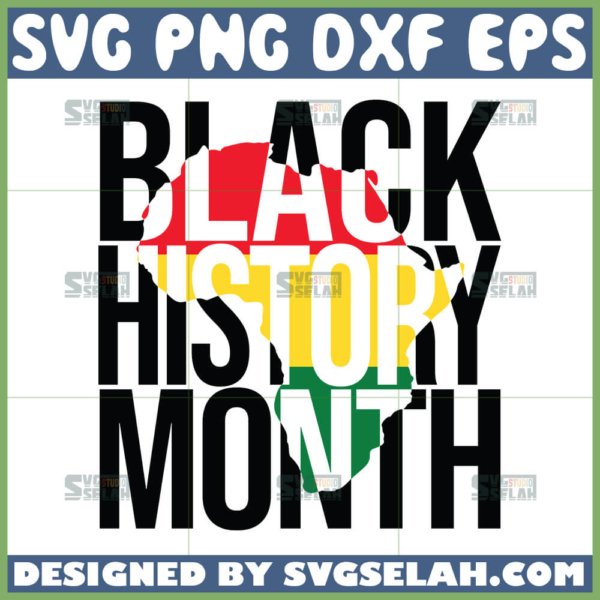 black history month svg