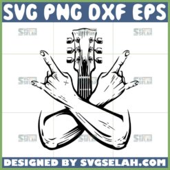 funny guitar svg guitar player svg