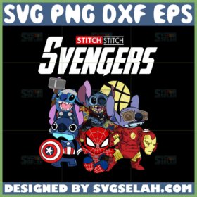 stitch marvel avengers svg svengers svg