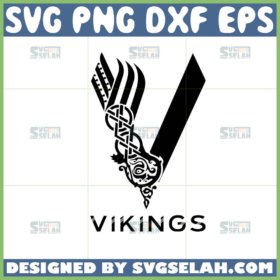 v vikings logo svg vikings t shirt design