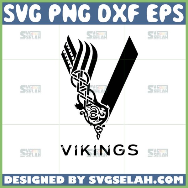 v vikings logo svg vikings t shirt design