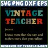 vintage teacher noun svg vintage teacher definition svg