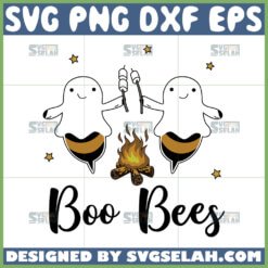 ghost bee svg boo and bee svg