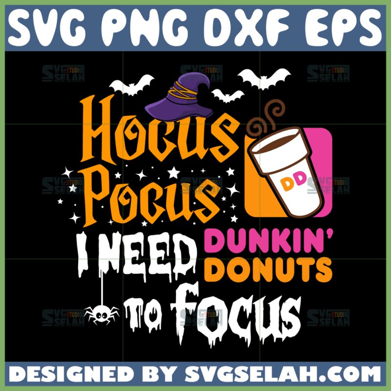 Hocus Pocus Everybody Focus SVG - SVG Selah