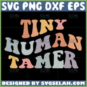 tiny human tamer svg