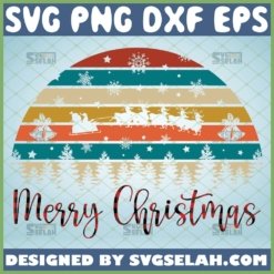 merry christmas svg png eps dxf